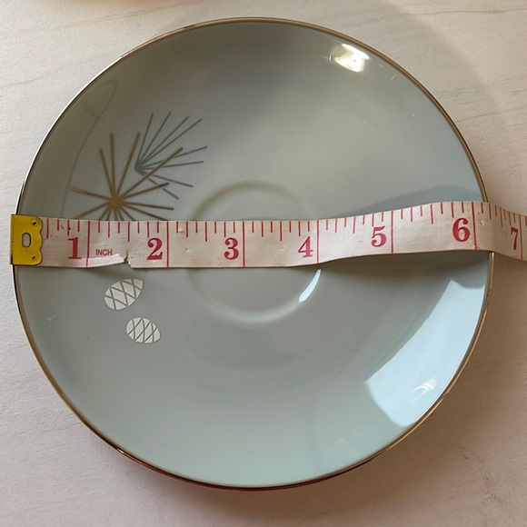 Franciscan 6 saucers - Picture 4 of 4